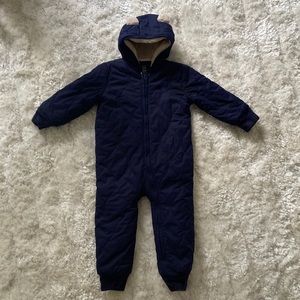 Baby GAP Winter Suit 18 to 24 Months Navy Blue